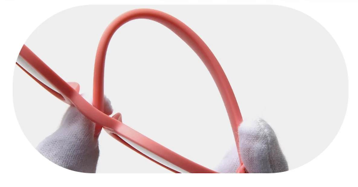 DMKIDS-S5009 flexible TPEE sunglasses frame demonstration